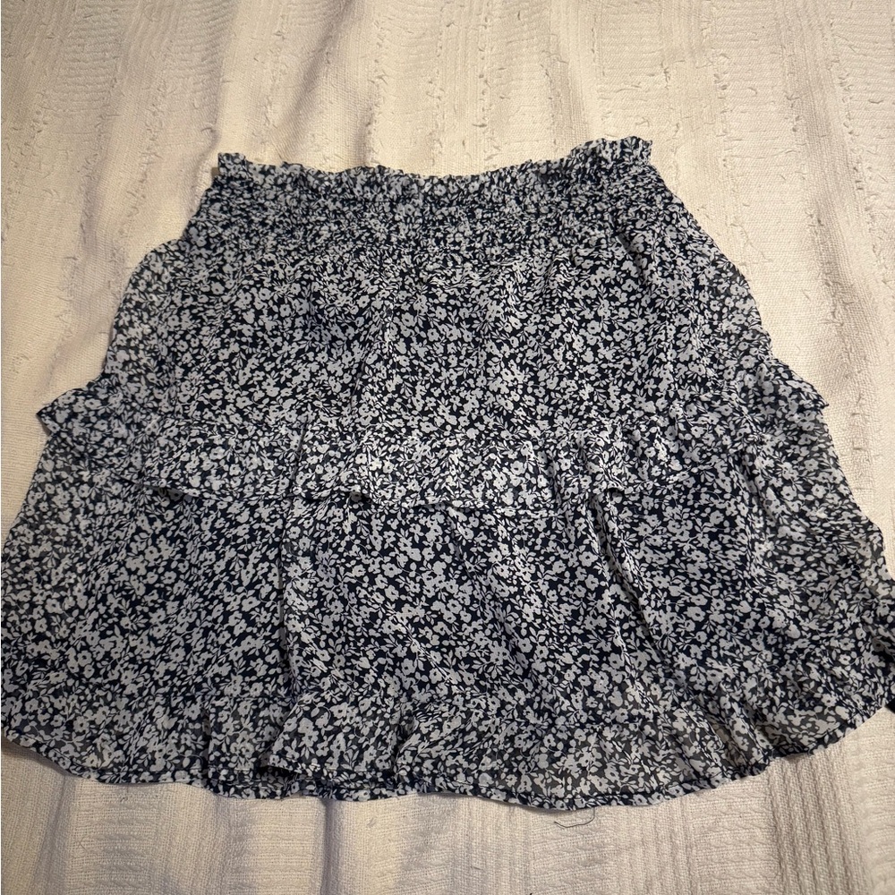 Sienna Sky Black and White Patterned Skirt